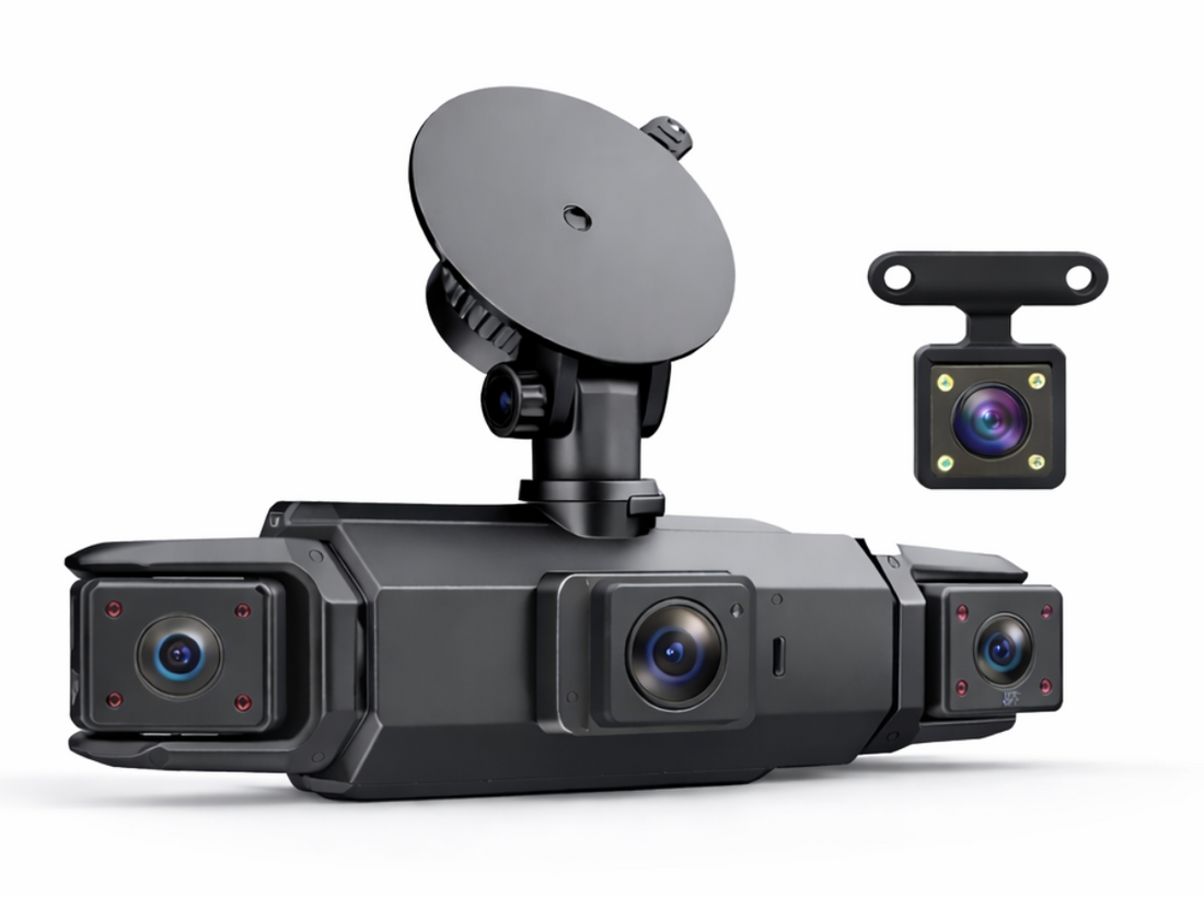 Dashcam 360 degrés vue de face